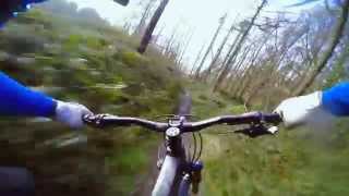 The Great Escarpe  Castlewellan MTB trails [upl. by Anitnemelc]