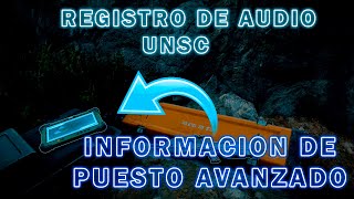 Halo Infinite  Ubicación Registro de Audio UNSC  Coleccionables  INFORMACION DE PUESTO AVANZADO [upl. by Notniw]