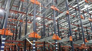 HighDensity ASRS Pallet Storage amp Retrieval  Apex Companies PEAK Shuttle [upl. by Ekul]