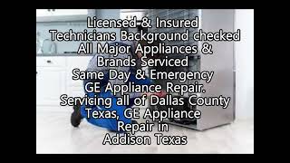 GE Repair Addison TX 2142160817 [upl. by Ellenrad]