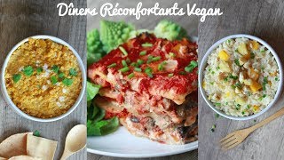 DÎNERS RÉCONFORTANTS VEGAN  Spécial Automne [upl. by Renata841]