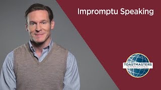 Impromptu Speaking [upl. by Nov719]