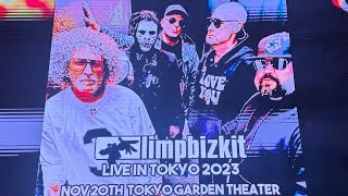 Limp Bizkit live in Tokyo 1st night 20231120 [upl. by Yenruogis]