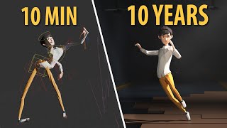 10 Minutes vs 10 Years of Animation [upl. by Rooney]