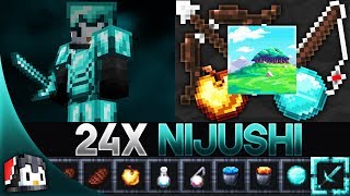 Nijushi 24x MCPE PvP Texture Pack FPS Friendly by Mysix amp Scopelar [upl. by Dez]