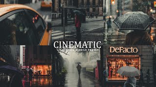 Cinematic Preset  Lightroom Mobile Presets  Urban Preset  Cinematic Filter  City Preset [upl. by Siulegroj]