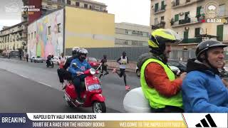 Napoli City Half Marathon 2024  Live Stream [upl. by Eeluj]