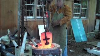 James Knowles Pouring Bronze [upl. by Jacinto]