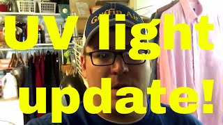 UV light update video Griffin Air in Virginia Showing the after on an old coil [upl. by Anuala]