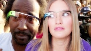 GLASSHOLES Autotune Charles Ramsey This Is Water and Google Glass ijlikes  iJustine [upl. by Annahaj]