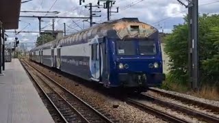 VB2N MURE Sartrouville Ligne J transilien [upl. by Hatty]