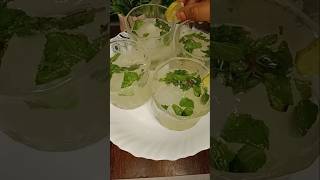 Instant mojito recipe cook with Ruhi❤️food drink trending subscribe 🤤 [upl. by Adelric]