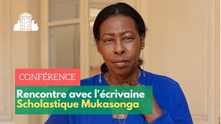 Rencontre exceptionnelle avec lécrivaine Scholastique Mukasonga  ENSPSL [upl. by Sheff604]