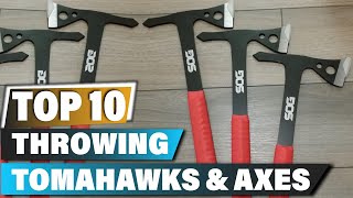 Best Throwing Tomahawks Axes In 2024  Top 10 Throwing Tomahawks Axe Review [upl. by Diaz984]