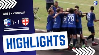 HIGHLIGHTS  FC Clivense vs Club Milano  Serie D • 6ª Giornata [upl. by Donata]