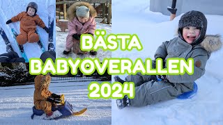 Bästa babyoverallen 2024 – Bäst i test budgetval amp premiumval [upl. by Blisse]