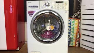 엘지 트롬 15kg 드럼세탁기 작동영상 LG washing machine F1558WC 2009y korea [upl. by Ruberta849]