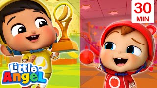 Apples VS Bananas Who Will Win  LittleAngel Kids Songs amp Nursery Rhymes [upl. by Anawek]