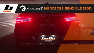 MAXHAUST Active Sound system Mercedes GLE 350d [upl. by Bow]