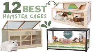 12 BEST Hamster Cages of 2024 🐹 [upl. by Oranneg]