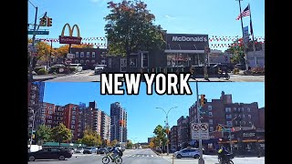 NYC DRIVING FROM WOODSIDE QNS NY TO JAMAICA QNS NY OCT 2024 [upl. by Lohner]