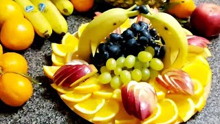 Super fruits decoration ideas fruit curving [upl. by Neemsaj]