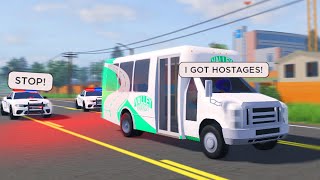 I Stole A City BUS With Passengers They Were So SCARED Roblox [upl. by Nyad17]