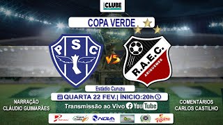 PAYSANDU 3X0 REAL ARIQUEMES  COPA VERDE  22022023 [upl. by Helga]