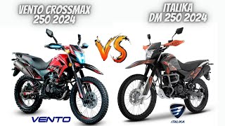 Nueva Vento Crossmax 250 2024 Vs Italika Dm 250 2024😱  ¿Cuál elegirías😬 [upl. by Decca682]