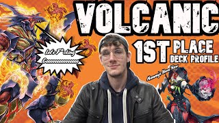 DESTROYING THE META 1st Place Volcanic Deck Profile [upl. by Portie]