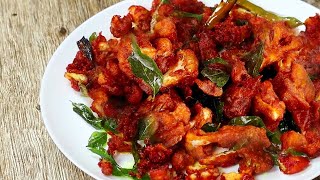 Spicy Gobi 65 In Telugu  గోబీ 65 రెస్టారెంట్ స్టైల్  Gobi 65 Recipe  Cauliflower 65 Fry Recipe [upl. by Ihcekn]