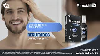 Resultados en 90 días con Minoxidil MK [upl. by Leik]