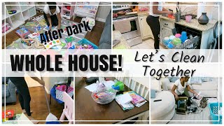 LETS CLEAN TOGETHER  WHOLE HOUSE  TIME LAPSE CLEANING [upl. by Mcnalley249]