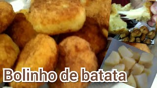 BOLINHO DE BATATA COM MUSSARELA [upl. by Avivah]