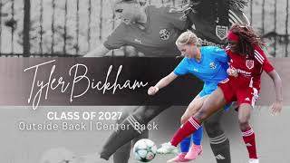 TylerBickhamSoccer Class of 2027 Player Highlight [upl. by Airad]