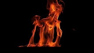 real Fire FX Effect 1  with Alpha channel  free use [upl. by Mohl]