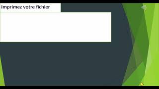 imprimer votre fichier [upl. by Arerrac342]