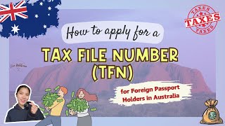 How to Apply for a TAX FILE NUMBER TFN in Australia  Vien Mlbnn [upl. by Honniball]