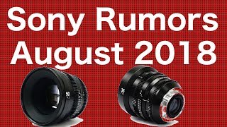 Erste Specs der Sony A7SIII  Bald eine A9R  Sony Rumors Talk 05 [upl. by Rebmetpes]