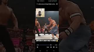 Heavy match john cena vs Great Khali and Umaga in WWF  John cena vs Great Khali heavy fight in WWE [upl. by Freya]