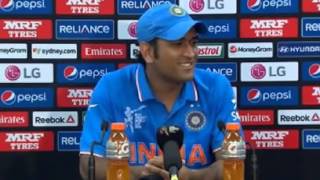 Dhoni Trolls Reporter  Australian Citizenship [upl. by Ermine710]