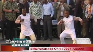 POWERFUL PRAISE LIVE AT CFAN CRUSADE IN ZAMBIA [upl. by Yenhpad]