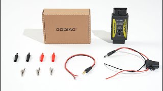 How to Install Godiag GT106 II Clamp and Extension Cable OBDII365 [upl. by Tessi]