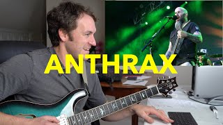 Guitar Teacher REACTS ANTHRAX quotAntisocialquot  LIVE BLOODSTOCK 4K [upl. by Nyrhtakyram]