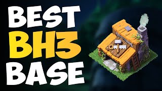 BEST Builder Hall 3 Base Copy Link  BH3 Defense base Anti 2 Star Layout  Clash of Clans [upl. by Rivard]