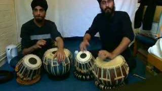 Tabla  Harkiret playing traditional Lucknow Kaida Rela [upl. by Mufi]