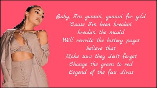 Little Mix  Gloves Up Lyrics [upl. by Nivlak]