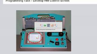 Siemens SIMATIC S71200 Part 3  Adding an HMI to a controller project [upl. by Aivirt879]