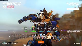 AQUAMARINE JUNKRAT GAMEPLAY ON JUNKERTOWN  OVERWATCH 2 SEASON 3 TOP 500 [upl. by Ellezaj]