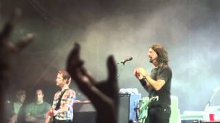 Foo Fighters en Argentina  Dave Grohl anonadado  Quilmes Rock 03042012 [upl. by Enylorac]